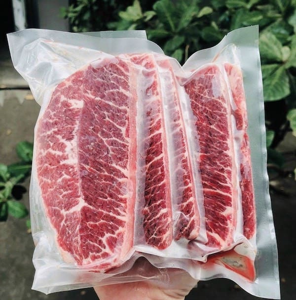 chuck tender đạt tiêu chuẩn vệ sinh an toàn thực phẩm