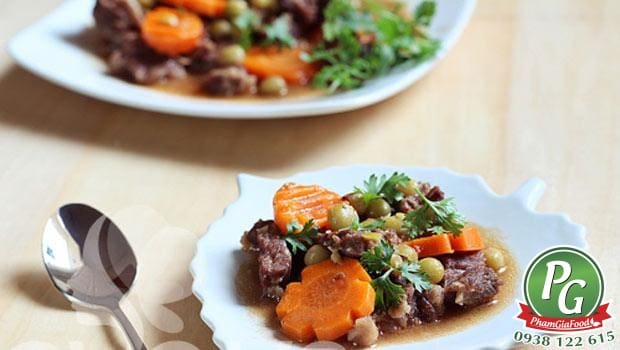 Công thức làm: Bắp bò mỹ hầm đậu ngon mê ly cho bữa tối gia đình 1 bap bo ham dau1