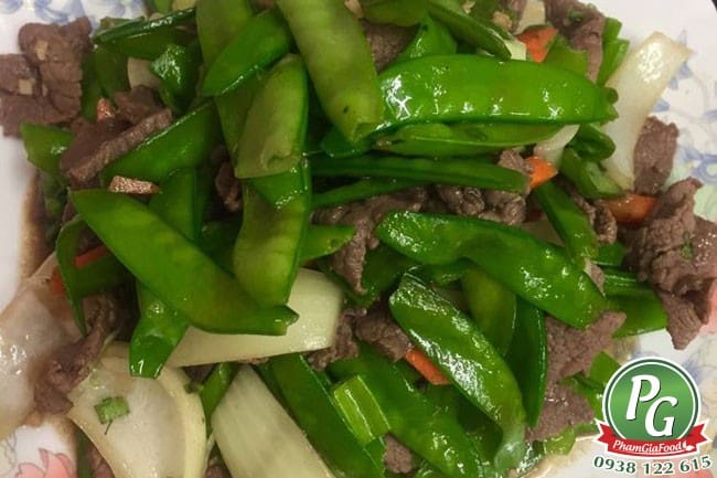 Món ăn từ thịt bò này cực ngon, cực bổ dưỡng 1 bo xao dau ha lan