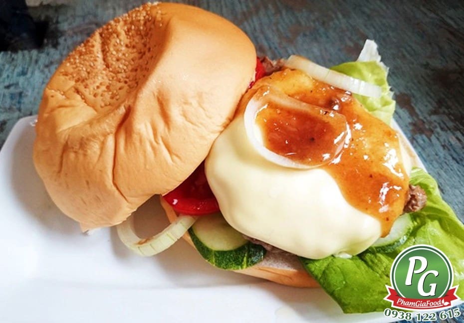 Bữa sáng làm burger kẹp thịt viên phô mai siêu hấp dẫn 1 6 209656
