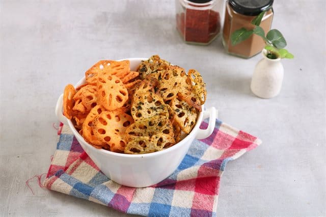 PHẠM GIA FOOD HƯỚNG DẪN BẠN CÁCH LÀM SNACK CỦ SEN VỊ PHÔ MAI VÀ RONG BIỂN 1 1 1