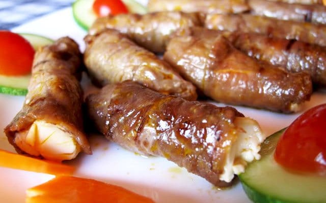 PHẠM GIA FOOD HƯỚNG DẪN BẠN CÁCH LÀM BÒ CUỘN PHÔ MAI 1 5