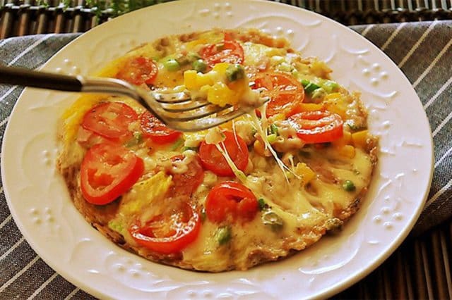 PHẠM GIA FOOD HƯỚNG DẪN BẠN CÁCH LÀM PIZZA CƠM NGUỘI RAU CỦ PHÔ MAI 1 3 1