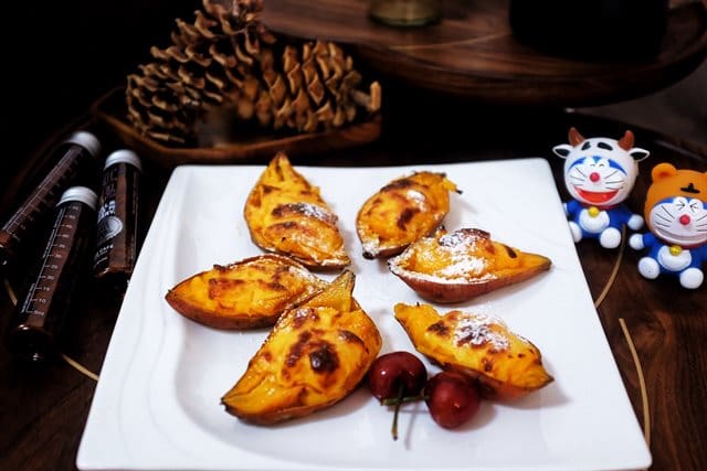 PHẠM GIA FOOD HƯỚNG DẪN BẠN CÁCH LÀM KHOAI LANG NƯỚNG PHÔ MAI KIỂU MỚI 1 9