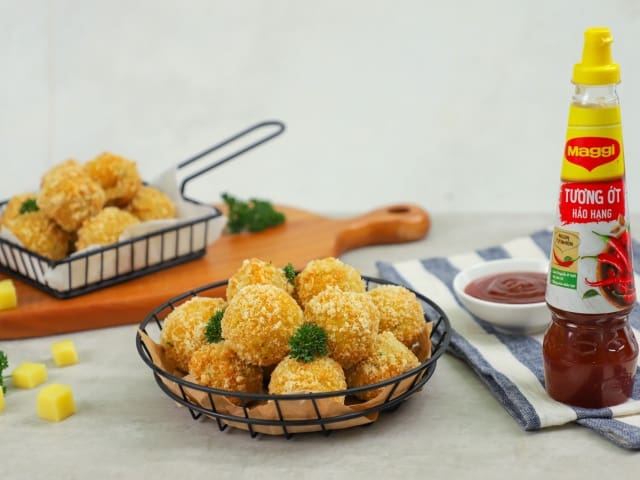 PHẠM GIA FOOD HƯỚNG DẪN BẠN CÁCH LÀM KHOAI TÂY VIÊN PHÔ MAI CHIÊN 1 15