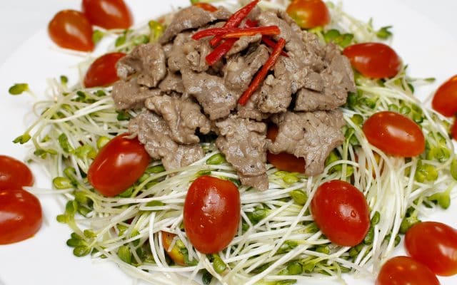 PHẠM GIA FOOD HƯỚNG DẪN BẠN CÁCH LÀM RAU MẦM TRỘN THỊT BÒ 1 1 4