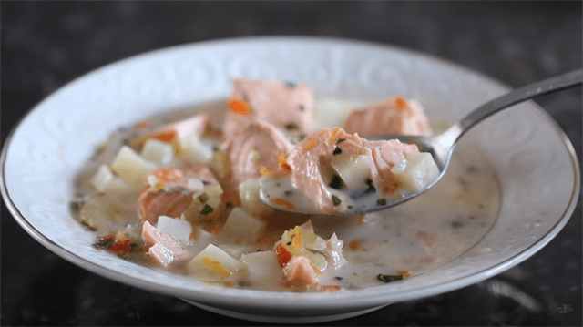 PHẠM GIA FOOD HƯỚNG DẪN BẠN CÁCH LÀM SÚP CÁ HỒI RAU CỦ 1 0