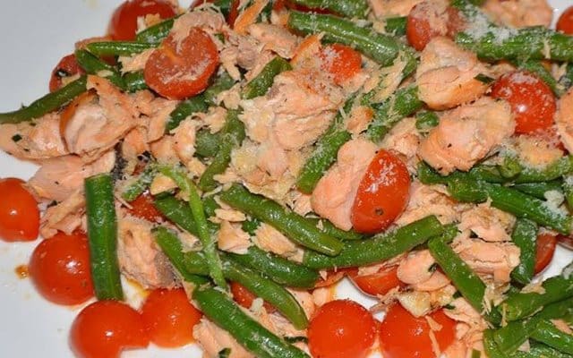 PHẠM GIA FOOD HƯỚNG DẪN BẠN CÁCH LÀM CÁ HỒI XÀO ĐẬU ĐỖ CÀ CHUA 1 5 6