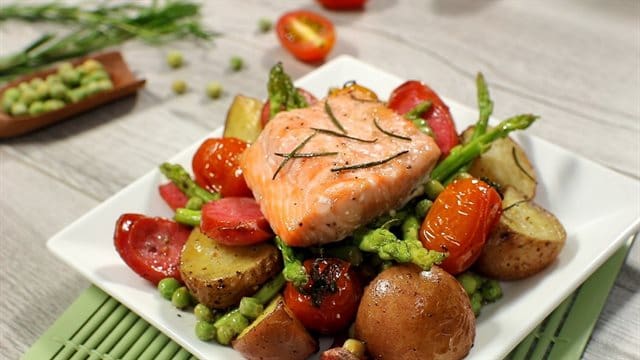 PHẠM GIA FOOD HƯỚNG DẪN BẠN CÁCH LÀM CÁ HỒI NƯỚNG RAU CỦ 1 9 2