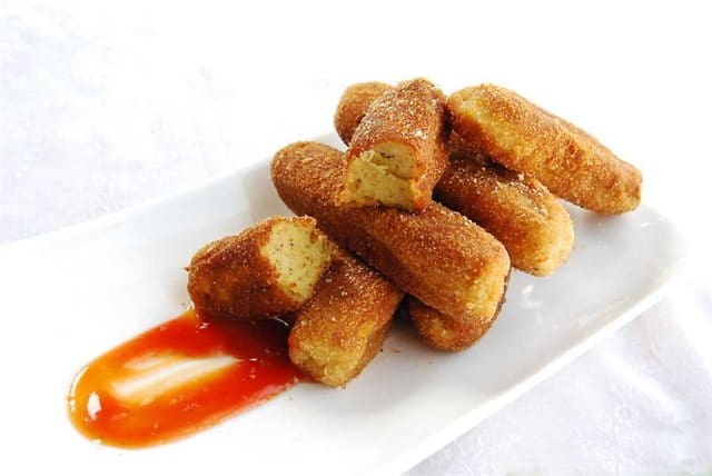 PHẠM GIA FOOD HƯỚNG DẪN BẠN CÁCH LÀM XÚC XÍCH KHOAI TÂY 1 9 3