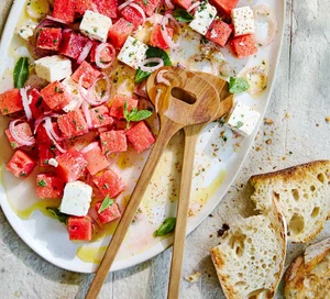 Salad Dưa Hấu và Phô mai Mozzarella Putino