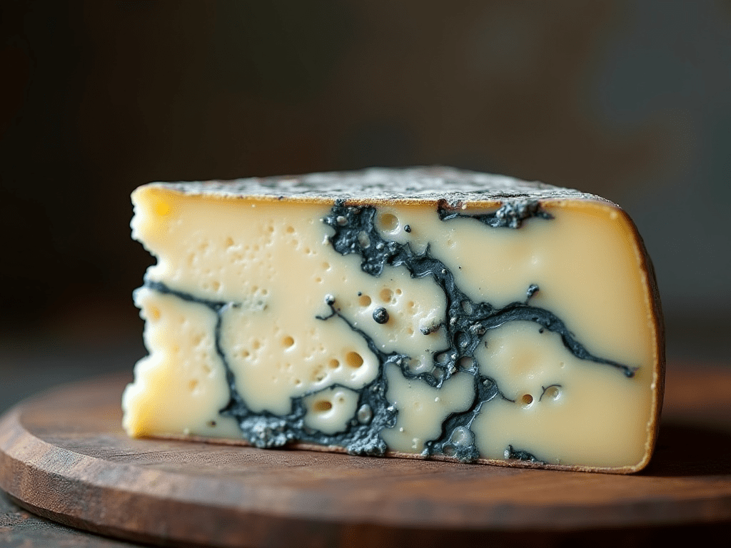 Phô mai Bleu d'Auvergne (Pháp) - Tìm hiểu kiến thức về phô mai cùng Phạm Gia Food (Phần 47)