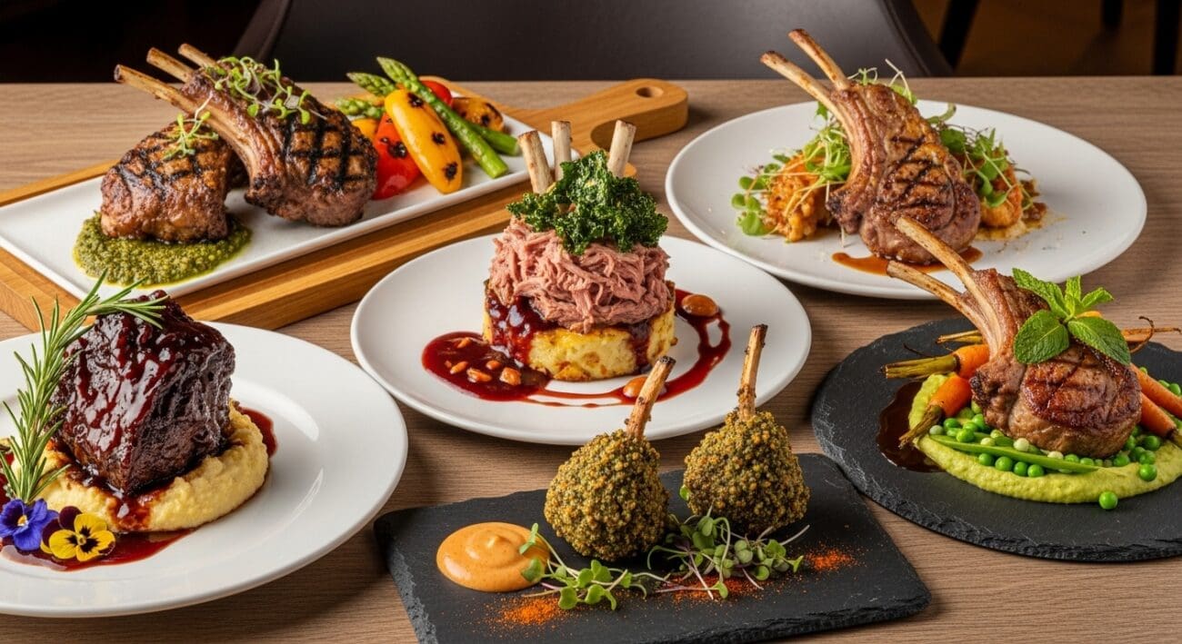 Biến Tấu Món Ngon Từ Sườn Non Cừu Úc