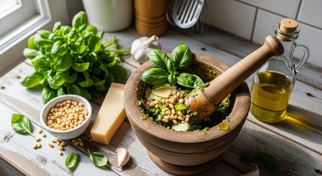 Học Làm Sốt Pesto Tự Làm Thơm Ngon Tại Nhà
