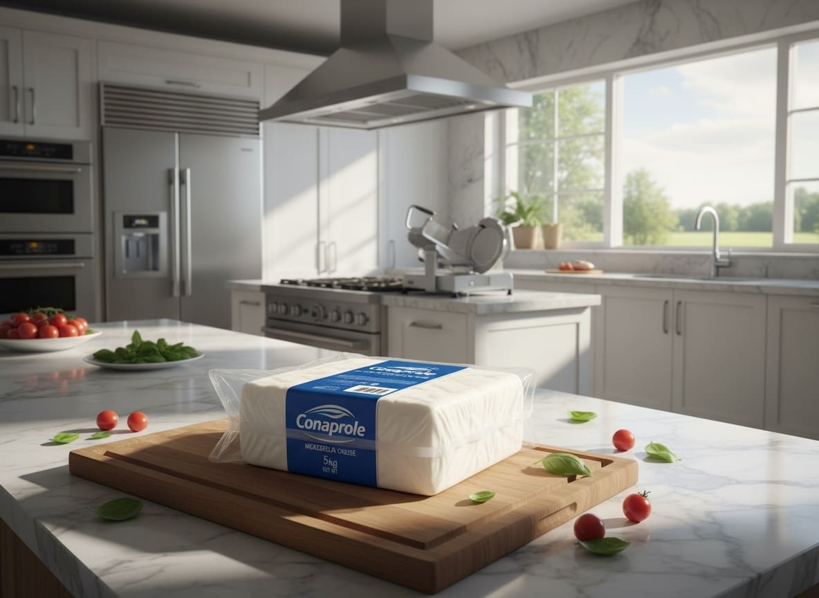 Khám Phá Phô Mai Mozzarella Conaprole 5kg (Uruguay): Hương Vị Nam Mỹ 1 Khám Phá Phô Mai Mozzarella Conaprole 5kg (Uruguay) - Hương Vị Nam Mỹ