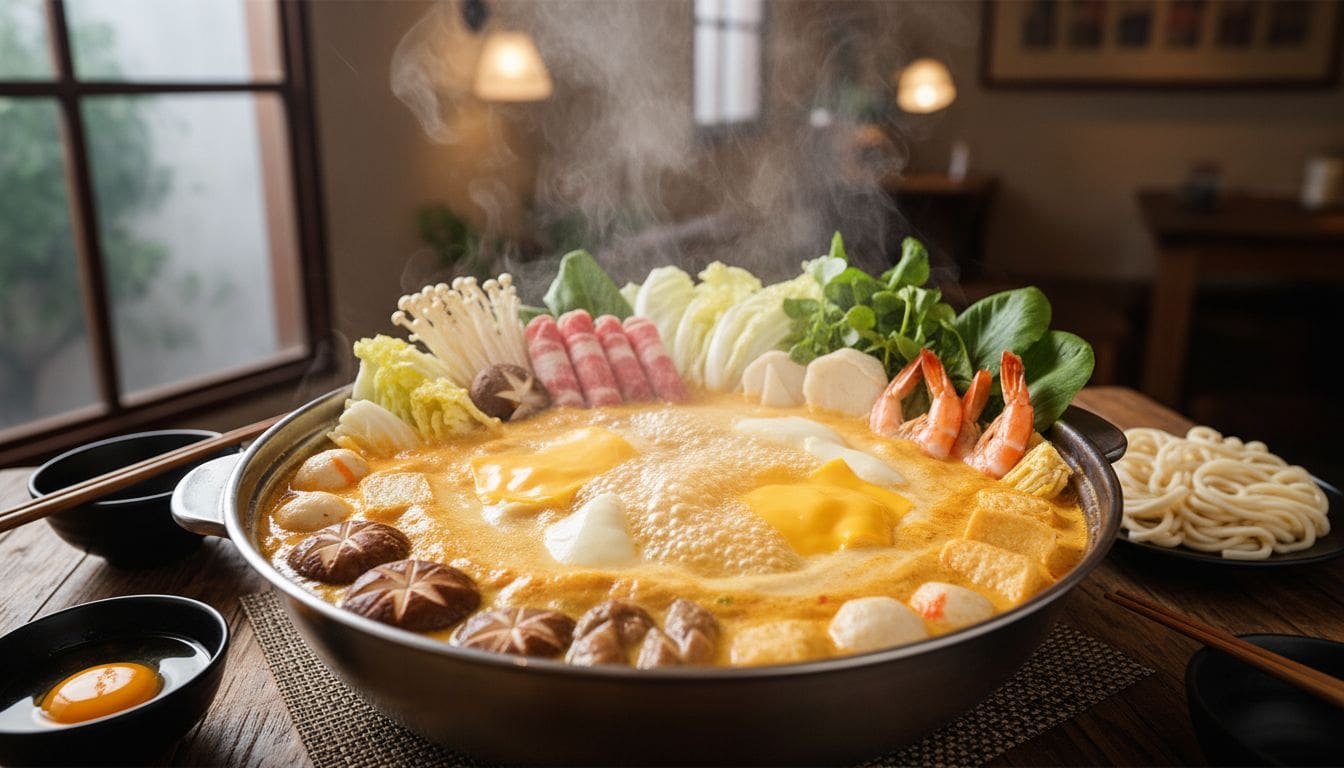Xu Hướng Mới: Dùng Phô Mai Mozzarella Bào Sợi Nhúng Lẩu Thái/Tokbokki - Lẩu Phô Mai "Gây Nghiện" 1 Hình ảnh lẩu phô mai