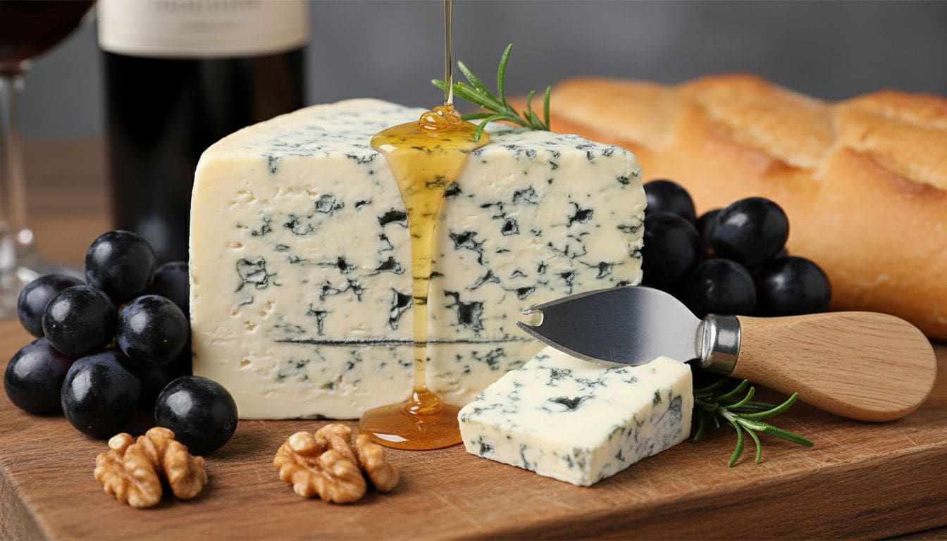 Blue Cheese: Phô Mai Xanh "Nặng Mùi" Và Những Cách Kết Hợp Tinh Tế 1 Hình ảnh phô mai xanh (Blue Cheese)