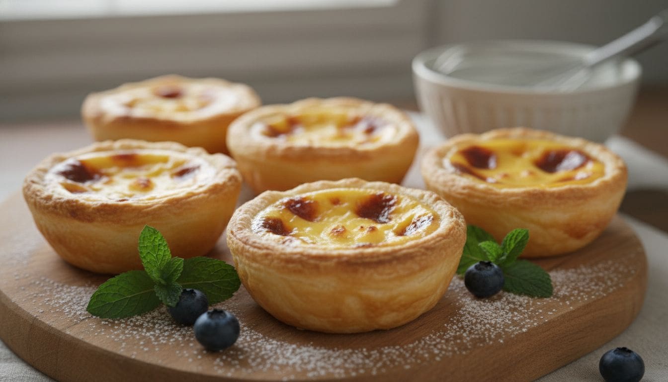 Cheese Tart Kiểu Nhật (Bake Cheese Tart): Vỏ Giòn Nhân Chảy - Bí Quyết Làm Bánh Tart Trứng Phô Mai Ngon Tuyệt 1 Hình ảnh bánh tart trứng phô mai