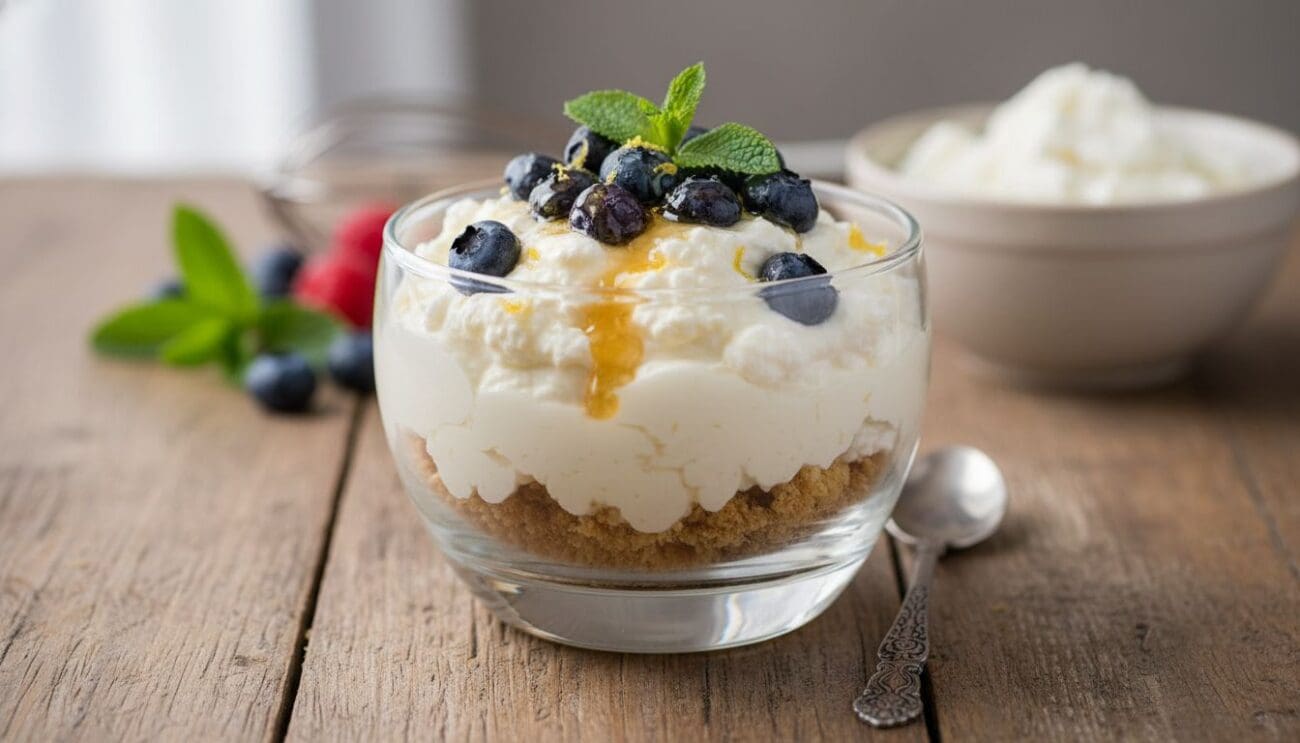 Hình ảnh phô mai Ricotta cho món ngọt